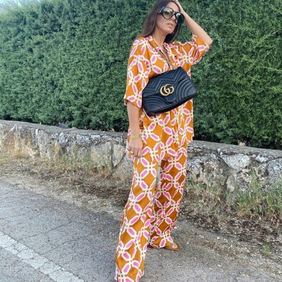 LAST ONE Zara Pajama Style Two Piece Set - Picture 16 of 16